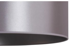 Duolla - Lampadario a sospensione con filo CANNES 1xE27/15W/230V diametro 50 cm argento