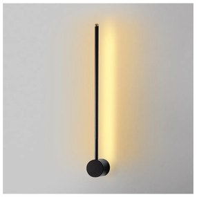 Lampada da parete a LED nera ø 7 cm Sword - Opviq lights