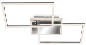 Plafoniera LED Frame argento IP20, 4200 lumen