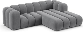 Divano angolare grigio ad angolo destro Lupine - Micadoni Home