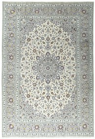 Kashan Tappeto 250 x 360 Beige (Iran) Annodato A Mano
