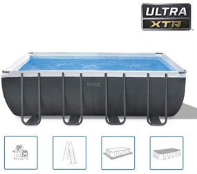 Intex - Set Piscina Rettangolare Ultra xtr Frame 549x274x132 cm 26356GN