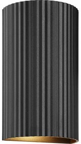 Brilliant - Applique UNDULA 2xGU10/10W/230V nero