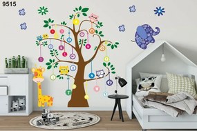 Bellissimo adesivo da parete per bambini Alphabet On Tree 100 x 100 cm