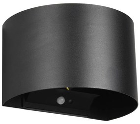 Illuminazione esterna LED con sensore di movimento da parete (altezza totale 10 cm) Talent – Reality