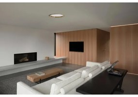 APLED - Lampada LED RONDO WOODLINE LED/18W/230V 4000K diametro 26 cm cenere legno solido