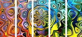Quadri 5 pezzi – Arte colorata creativa