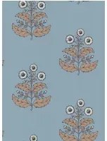 Långelid / von Brömssen Carta da parati Floret - Dala Blue
