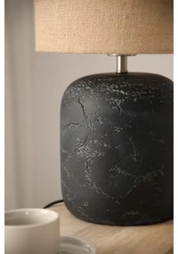 Markslöjd 108684 - Lampada da tavolo MONTAGNA 1xE14/40W/230V 45 cm beige/nero