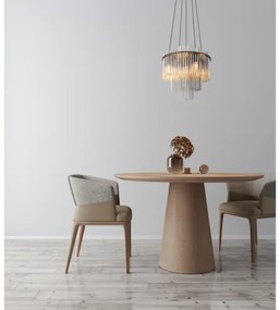 Globo 15698H2 - Lampadario a sospensione con filo GORLEY 5xE14/40W/230V nero