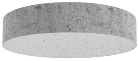 Plafoniera LED Punnet Ø 30 cm grigio IP20 bianco naturale, 1863 lumen LUMICOM