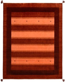 Loribaft Tappeto orientale 250x300 Rosso (Indian) Realizzato A Mano