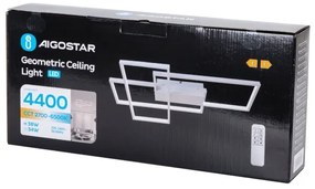 Aigostar - Plafoniera LED dimmerabile LED/38W/230V 2700-6500K + +TC