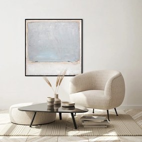 Quadro dipinto a mano 100x100 cm Blue Inside - Malerifabrikken