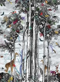 Osborne & Little Carta da parati panoramica Animal Glade - Multi-coloured