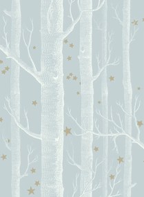 Tapete Woods & Stars von Cole & Son - Powder Blue