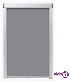 vidaXL Tenda a Rullo Oscurante Persiana Grigia 102