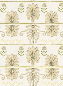 Mindthegap Carta da parati Mykonos Villa Motif - Taupe