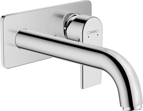 Miscelatore Monocomando Lavabo A Parete Senza Parte Incasso Con Bocca 207 Mm Cromo Hansgrohe Vernis Shape 71578000