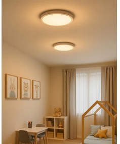 Plafoniera LED 24W/230V 3000/4000/6500K Ø 30 cm bianca