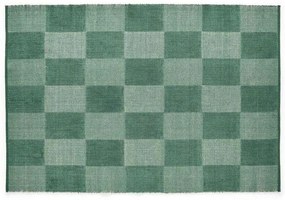 HAY - Check Rug Small Check 140x200 Green HAY