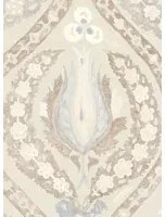 Lewis & Wood Carta da parati Benaki - Blue Mink