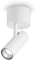 Plafoniera Moderna Play Alluminio Bianco Led 7W 3000K Luce Calda