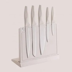 Set coltelli da cucina Cobo Gardenia Bianco - Sklum