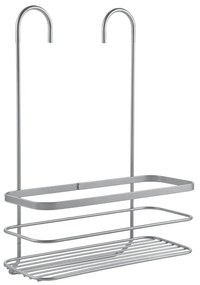 Mensola da bagno sospesa in acciaio inox color argento Origin - Metaltex