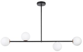 Lampadario su palo GAMA 4xG9/12W/230V nero