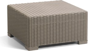 Tavolino da Giardino 68x68x35h cm California Cappuccino...