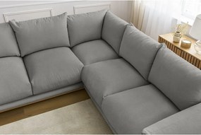 Divano angolare grigio Ernest – Bobochic Paris