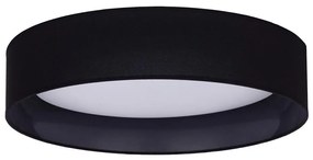 Duolla - Plafoniera LED ROLLER LED/24W/230V diametro 45 cm nero