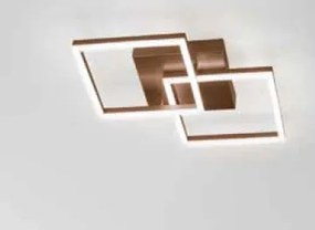 Bard applique corten 2 luci 3394-22-361