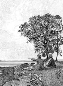 Coordonne Carta da parati panoramica Orizzonte - 6500509