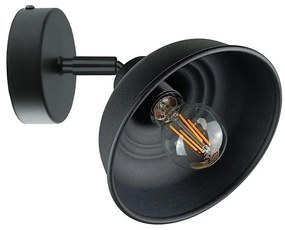 Faretto da parete FAUN 1xE27/60W/230V nero