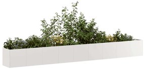 Fioriera 360x40x40 Cm İn Acciaio Inox /