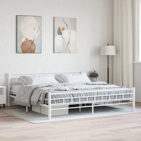 Giroletto Bianco İn Metallo 200x200 Cm /