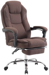 Sedia Da Ufficio Castle Stoff Con Imbottitura Spessa / Braun