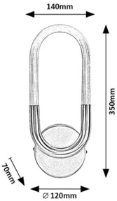 Rabalux 71138 - Applique a LED IRELIA LED/9W/230V 4000K