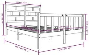 Giroletto Massello Pino 150x200cm King Size