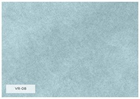 Divano in velluto azzurro 225 cm Charming Charlie - Miuform