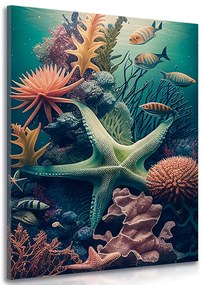 Quadro su tela – Stelle marine surrealiste