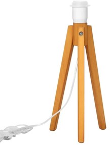 Lampada da tavolo ALBA 1xE27/15W/230V color crema/quercia