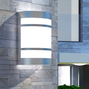 Luce Da Parete Per Esterno İn Acciaio İnox /
