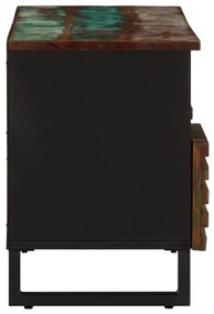 Mobile porta tv 100x34x46 cm in legno massello di acacia