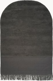 Tappeto semicircolare in lana a pelo lungo tessuto a mano Eternal Eye