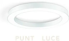 Globus plafoniera a led 3000+4000k 6420lm 80w cct d.100cm bianco di...