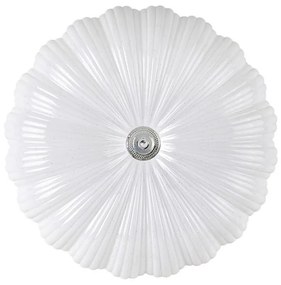 Plafoniera LED neoclassico Persia, bianco Ø 38 cm, luce con 3 temperature di colore dimmerabile NOVECENTO