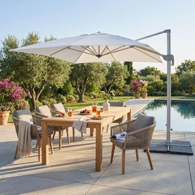 BACTRUS - ombrellone da giardino decentrato 3 x 4 m